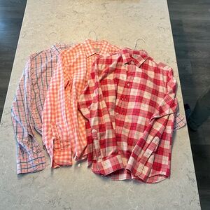 J. Crew - Medium slim fit - plaid shirts